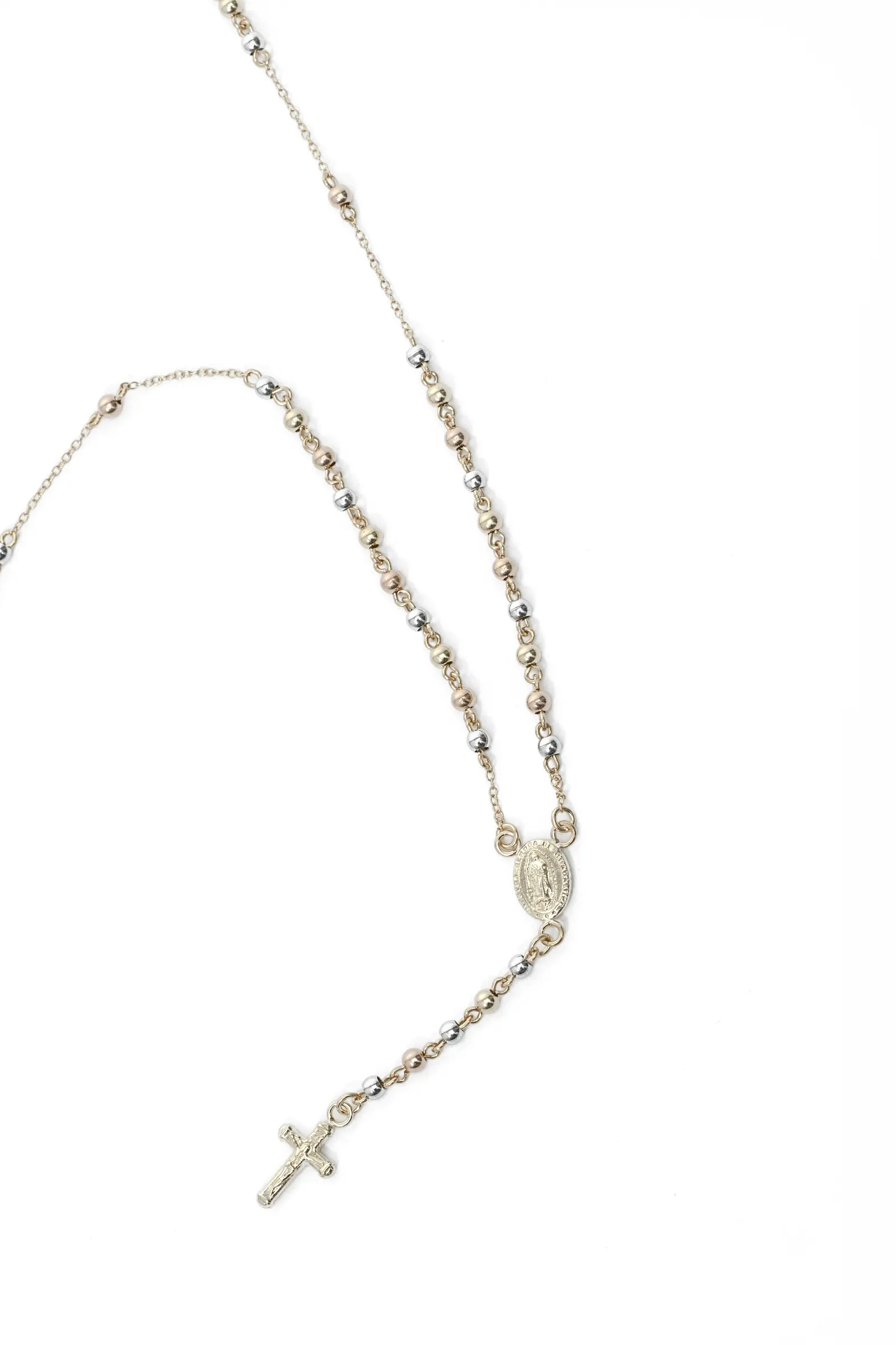 CAMÁNDULA EN ORO LAMINADO ESTILO TRES OROS B3mm - Image 2