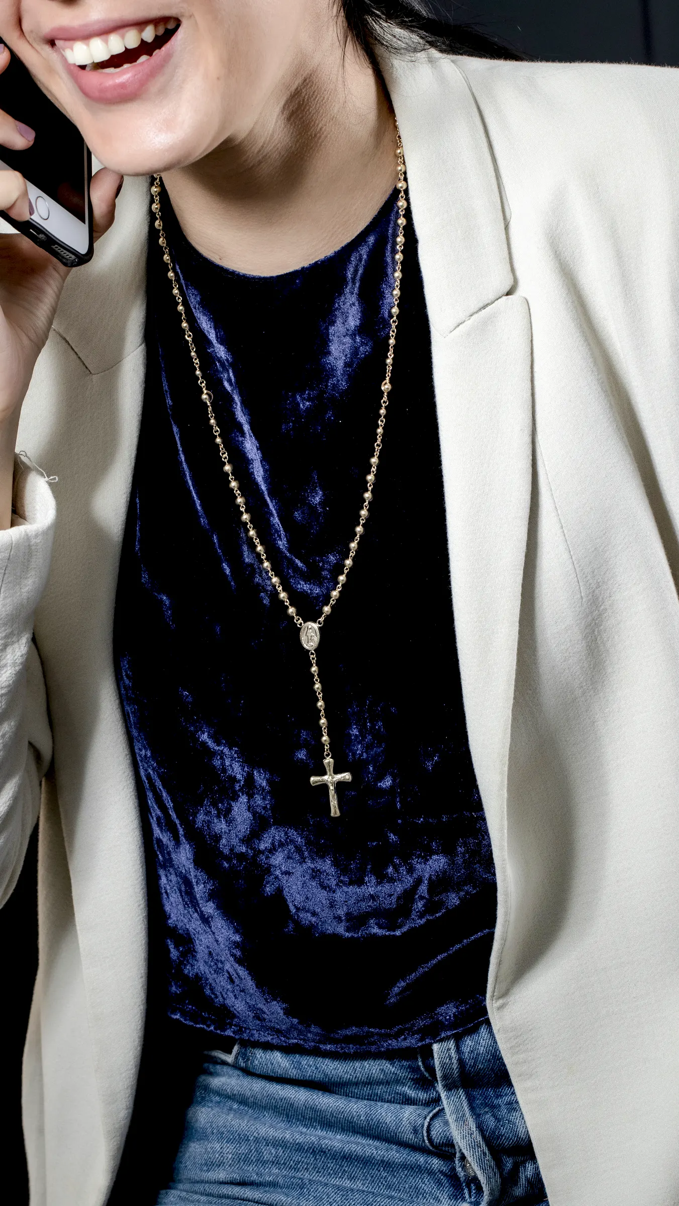 CAMÁNDULA EN ORO LAMINADO 18k B5mm - Image 4