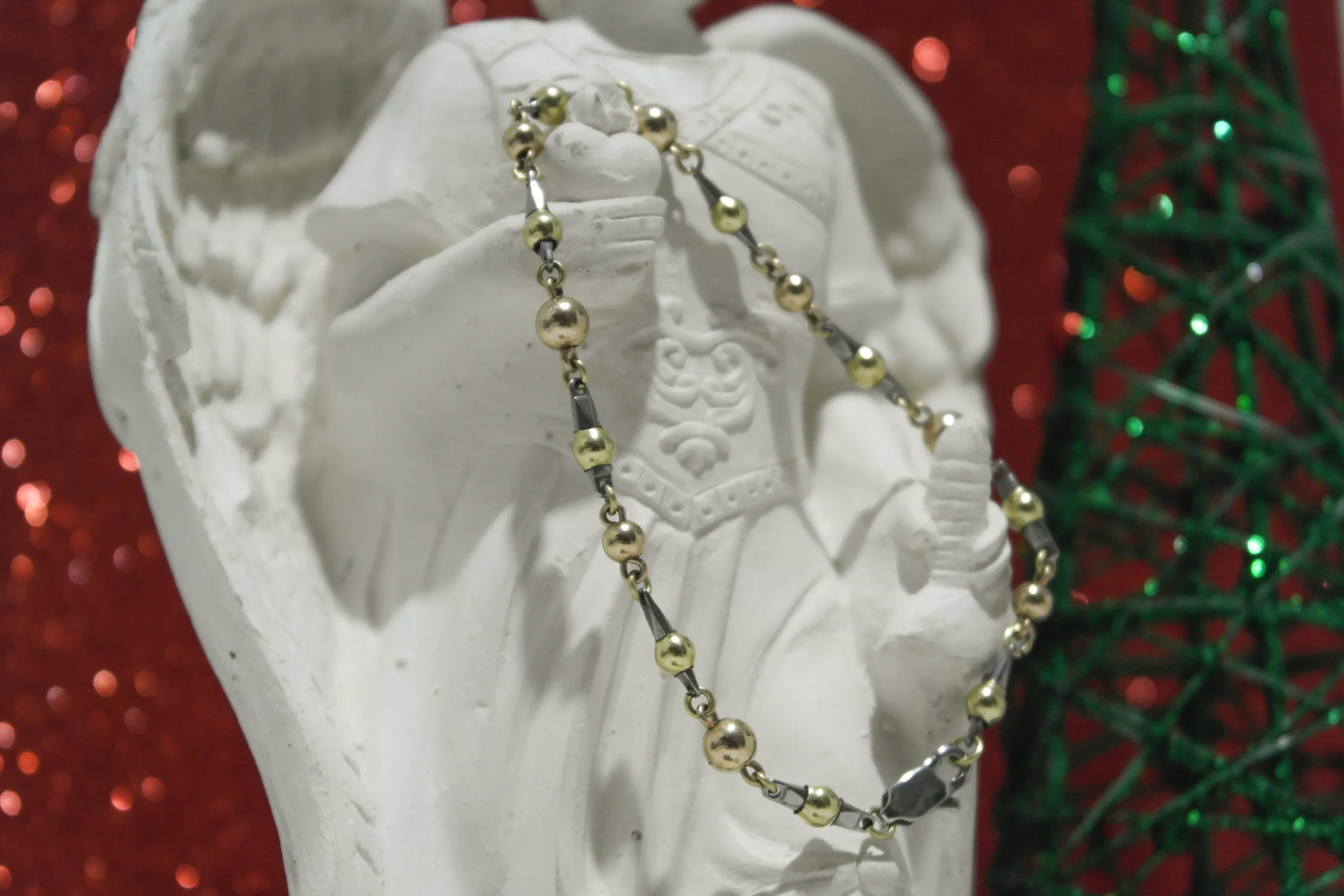 PULSERA ESPECIAL ORO LAMINADO ESTILO TRES OROS - Image 3