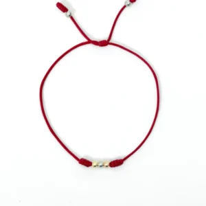 PULSERA TRÍO B4mm TRES OROS SENCILLA